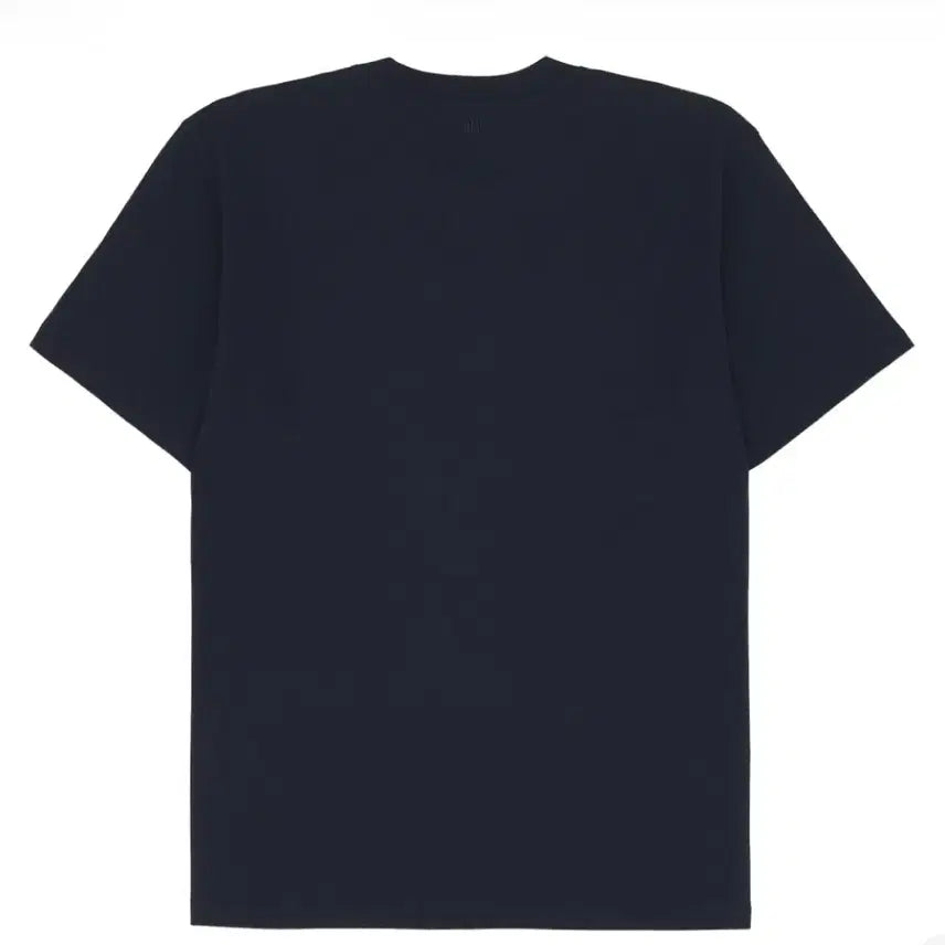 [BUNJANG] AMI Small Heart Logo T-shirt Navy [L] / 아미 스몰 하트 로고 티셔츠 네이비 [M,L]