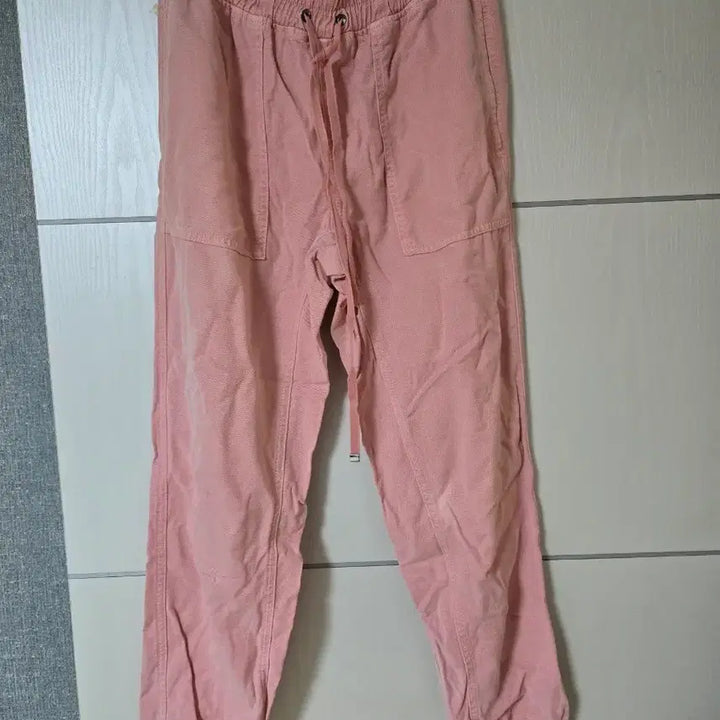 [BUNJANG] Zara Pink Banding Jogger Pants / 자라 핑크 밴딩조거