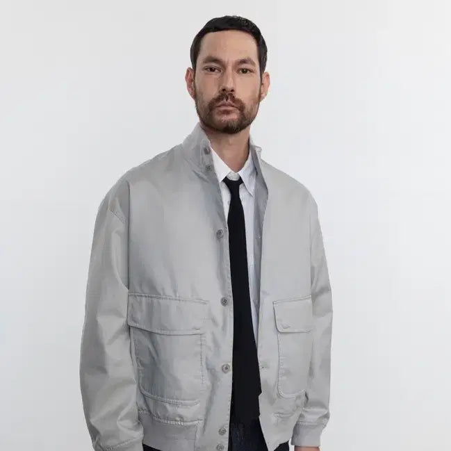 [BUNJANG] Pottery A-1 Jacket Silver / [4] 새상품 포터리 A-1 자켓 실버