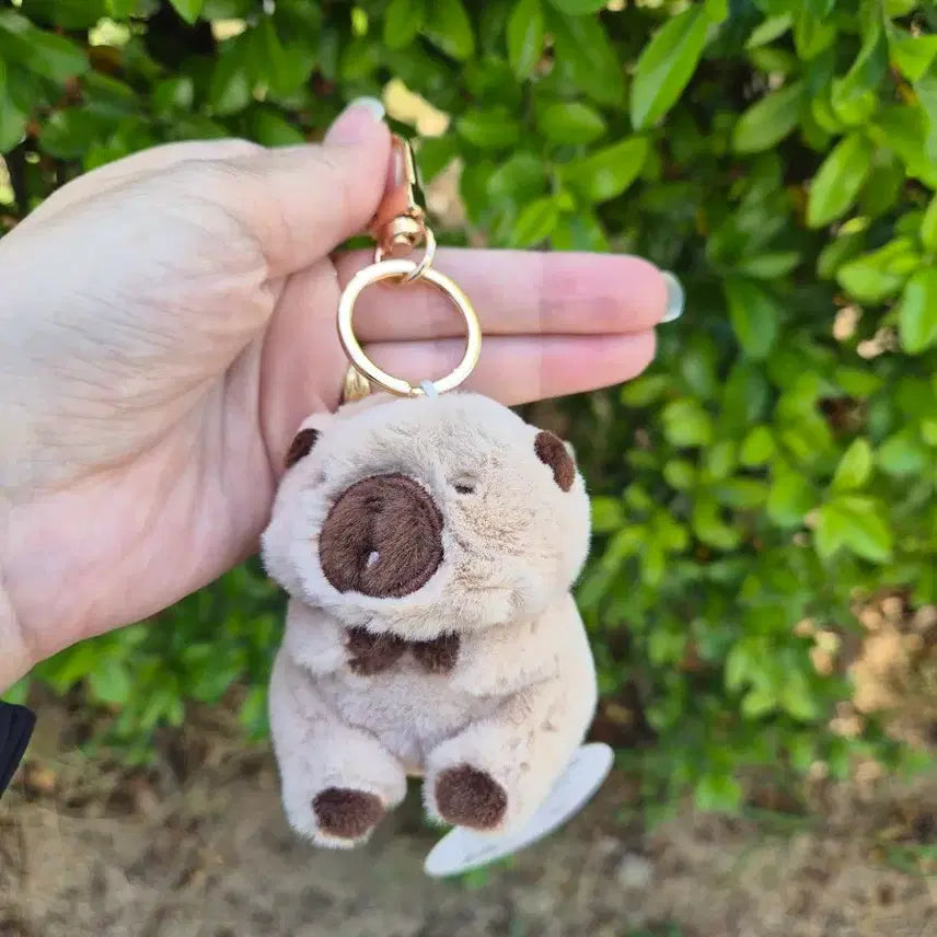 [BUNJANG] Usousou Brown 8cm Plush Keyring / 속았지 우소우소짱 브라운 8cm 인형키링