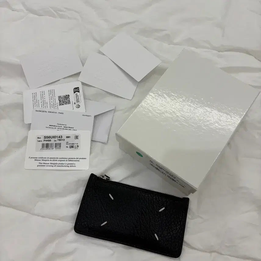 [SOLD OUT] 메종 마르지엘라 카드지갑 블랙 S56UI0143
