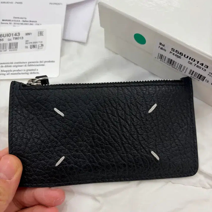 [SOLD OUT] 메종 마르지엘라 카드지갑 블랙 S56UI0143