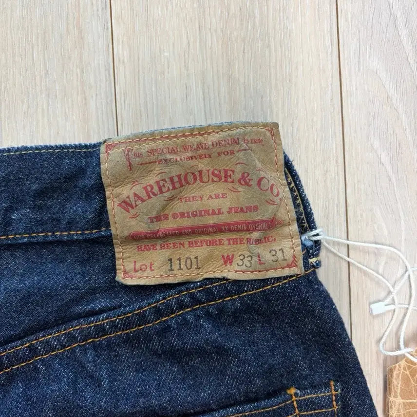 [BUNJANG] Warehouse 1101 One Wash 33/31 Jeans / 웨어하우스 1101 33/31