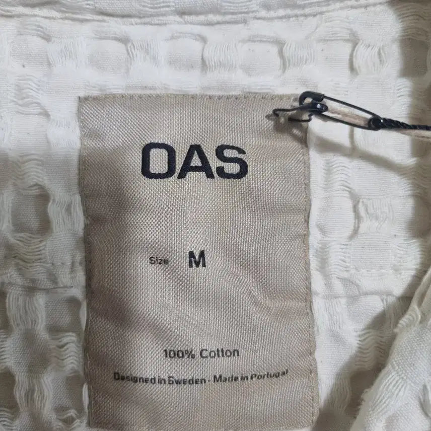 [BUNJANG] OAS Waffle Cuba Shirt / (새옷 228.000) 오에이에스 OAS  와플 쿠바 셔츠 100 105
