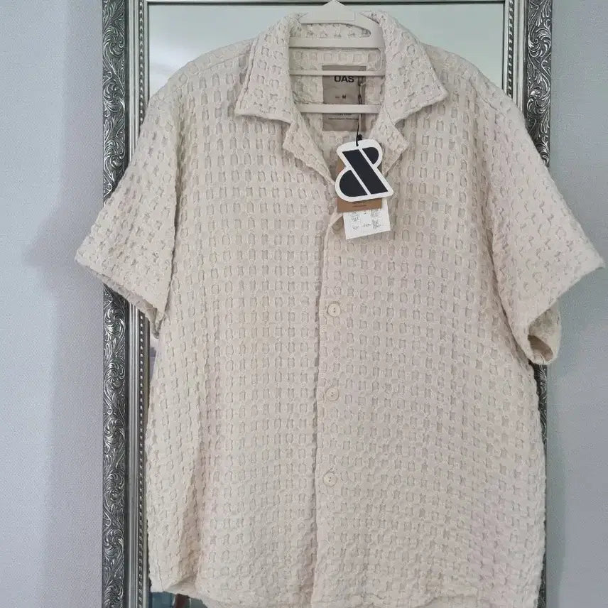 [BUNJANG] OAS Waffle Cuba Shirt / (새옷 228.000) 오에이에스 OAS  와플 쿠바 셔츠 100 105