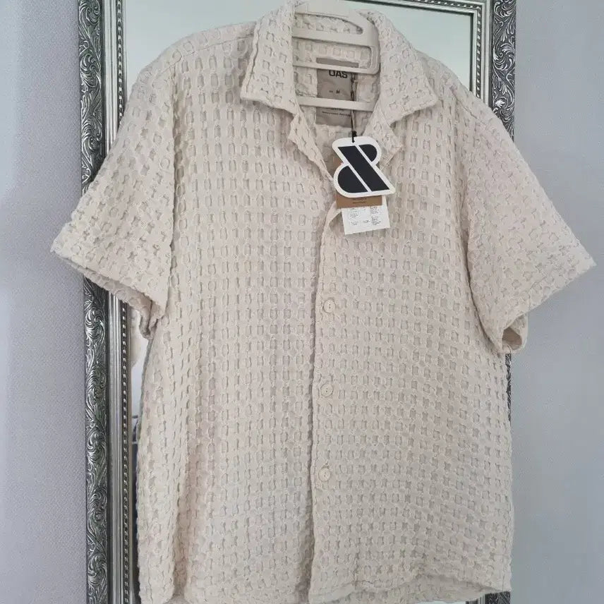 [BUNJANG] OAS Waffle Cuba Shirt / (새옷 228.000) 오에이에스 OAS  와플 쿠바 셔츠 100 105