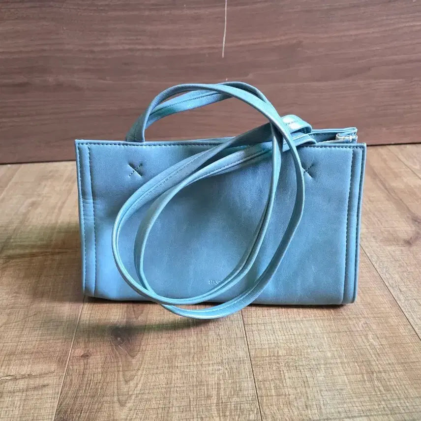 [BUNJANG] Stand Oil Oblong Bag Tiny Denim Blue / 스탠드오일 오블롱백 티니 데님블루