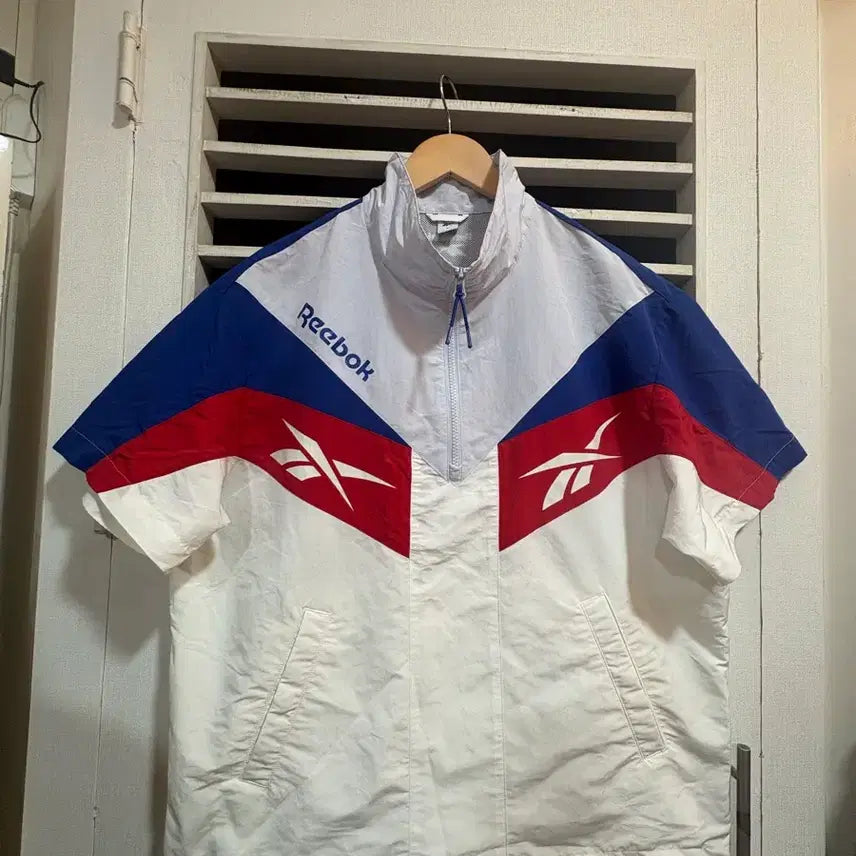 [SOLD OUT] 리복 컬러블록 바람막이 자켓셋업