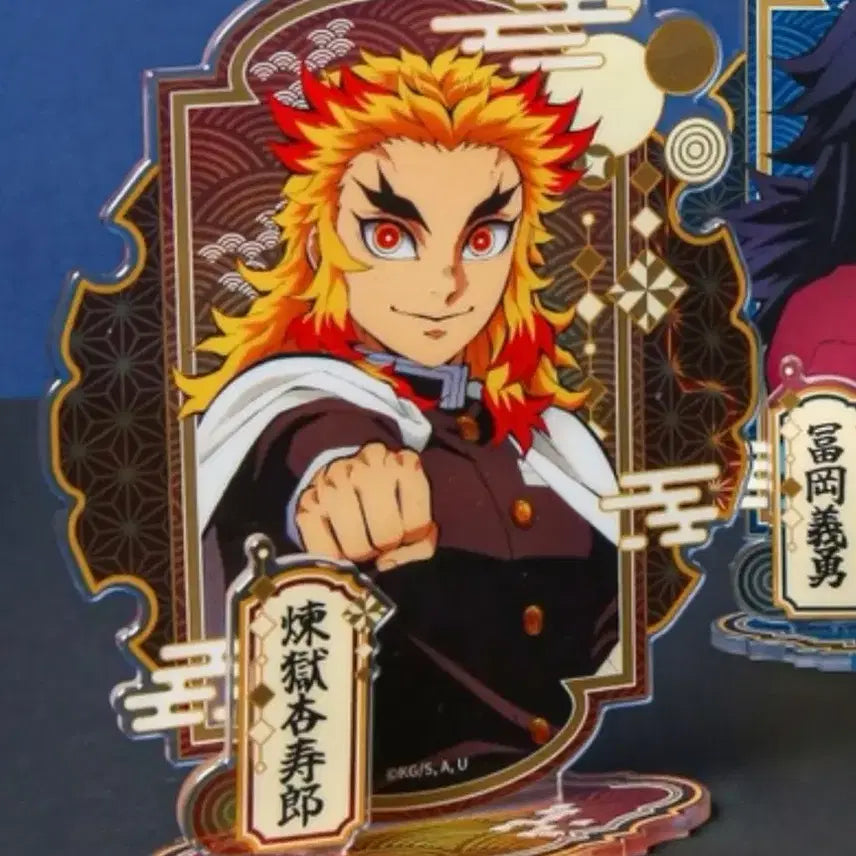 [BUNJANG] Demon Slayer Rengoku Acrylic Stand / 귀멸의칼날 렌고쿠 메가박스 아크릴 스탠드