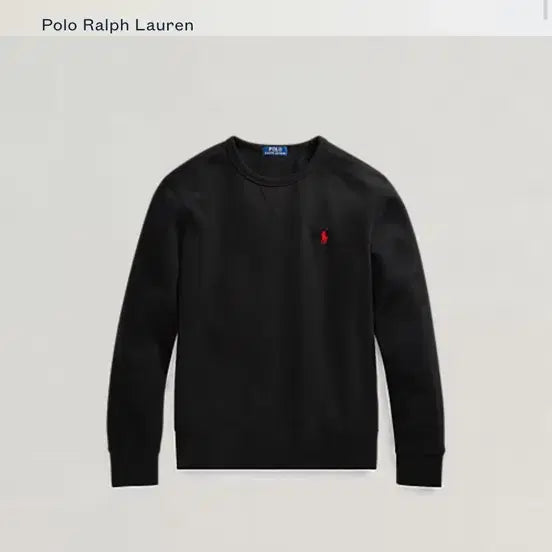 [SOLD OUT] 폴로 랄프로렌 블랙 기모맨투맨 L