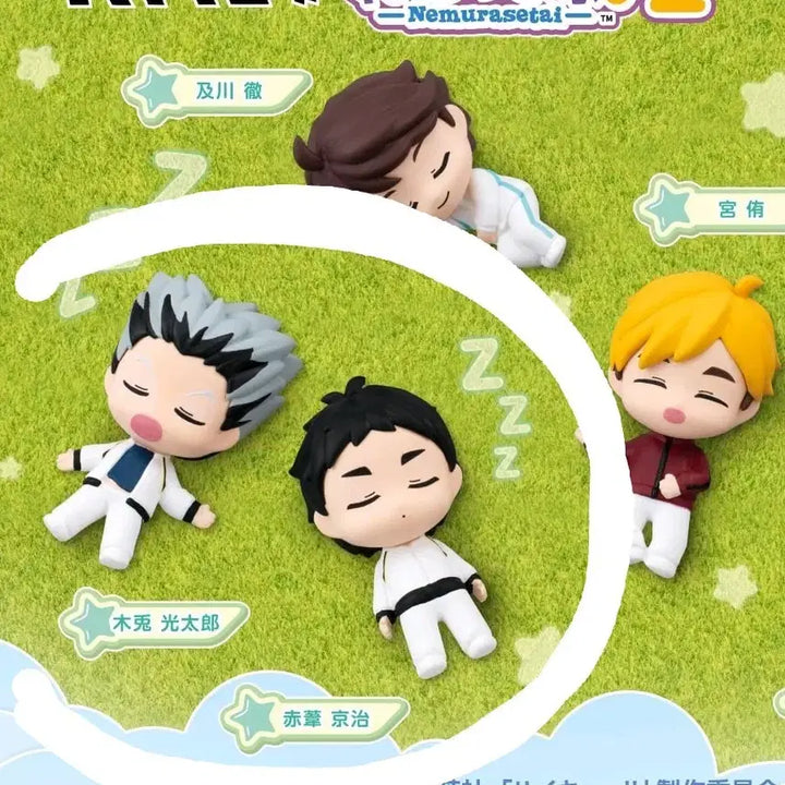 [BUNJANG] Haikyuu Bokuto Koutaro Akaashi Keiji Figure Set / 보쿠토 + 아카아시 네무라세타이 미개봉 하이큐 가챠 피규어