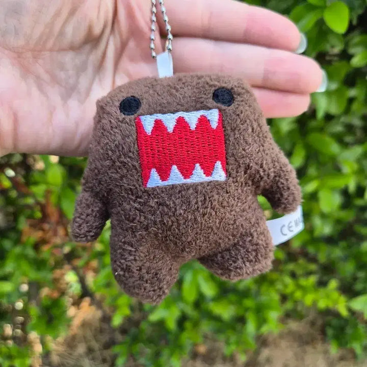 [BUNJANG] Domokun Brown Plush Keychain / 도모군 인형 키링 브라운
