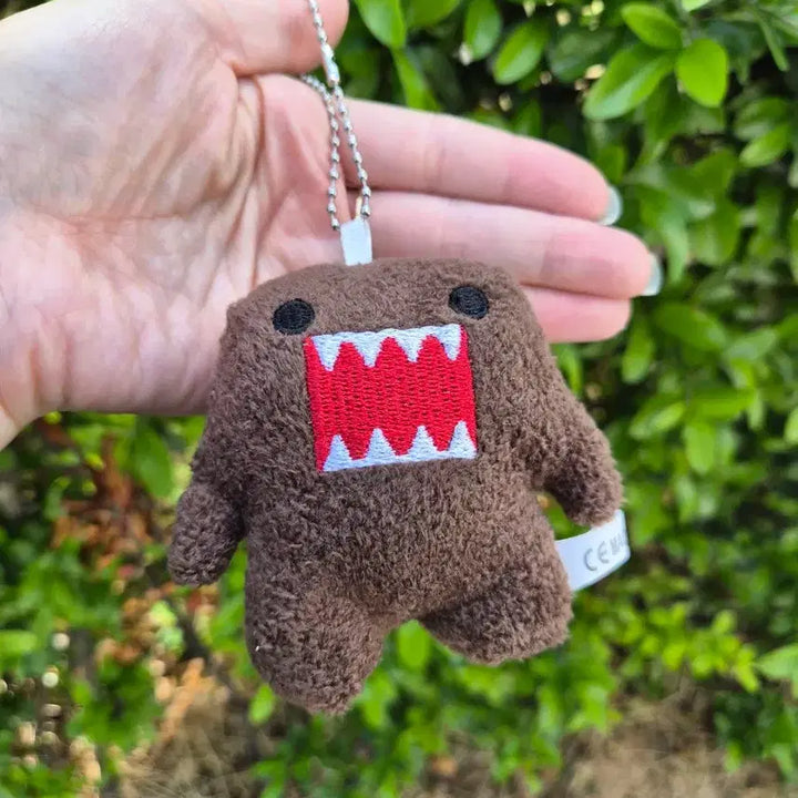 [BUNJANG] Domokun Brown Plush Keychain / 도모군 인형 키링 브라운