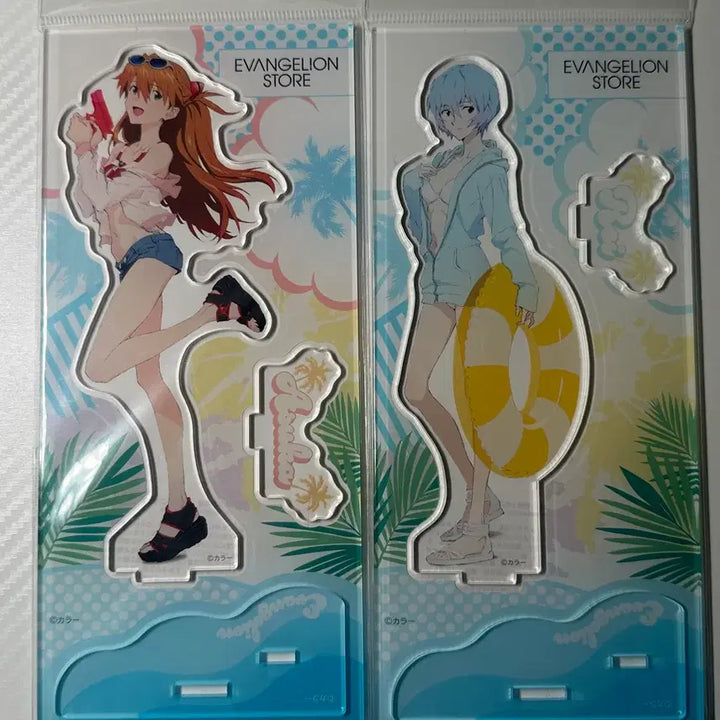 [BUNJANG] Evangelion Summer Festival 2024 Rei/Asuka Acrylic Stand / 에반게리온 서머 페스티벌 2024 레이/아스카 아크릴 스탠드