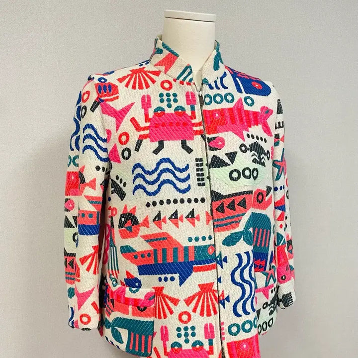 [BUNJANG] Emporio Armani Embroidered Jacket / 엠포리오 아르마니 자켓
