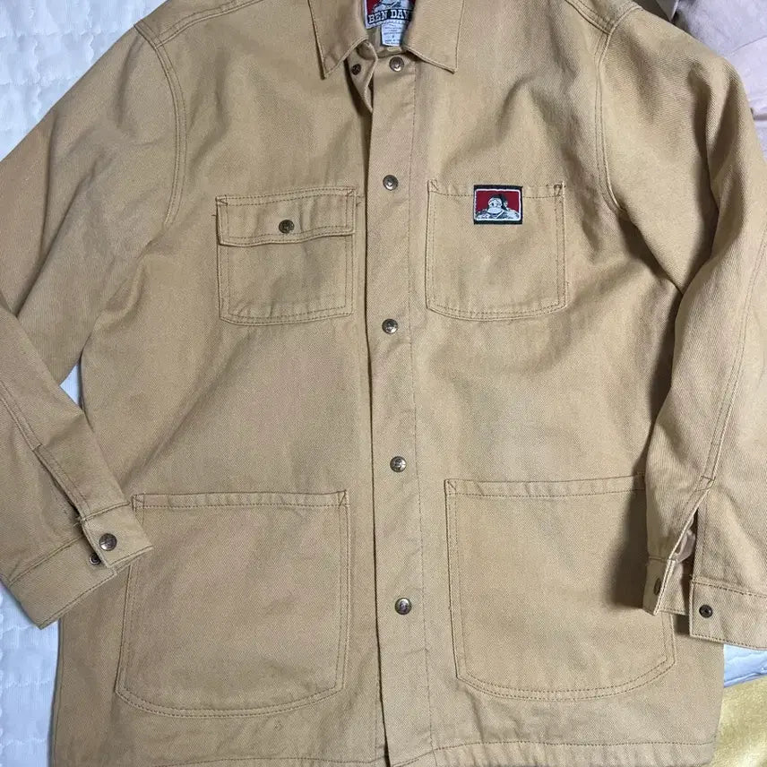 [BUNJANG] Ben Davis Chore Jacket Beige / Os 벤데이비스 초어자켓