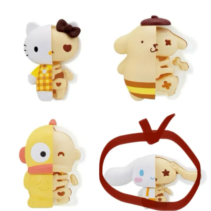 [SOLD OUT] 산리오 캐릭터즈 허니캔디 해체 해부 스켈레톤 정품 (시나모롤)