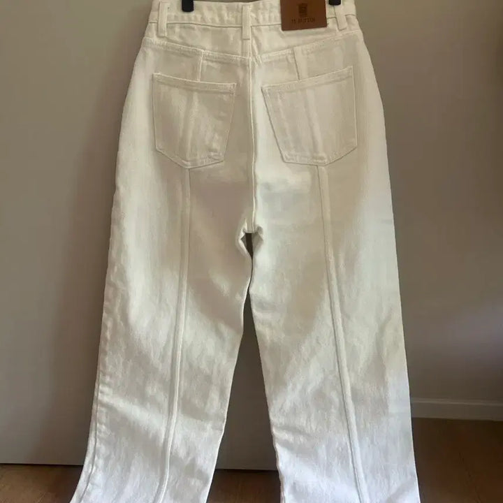 [BUNJANG] Le Vêtements White Denim Pants / 르버터 화이트 데님 팬츠
