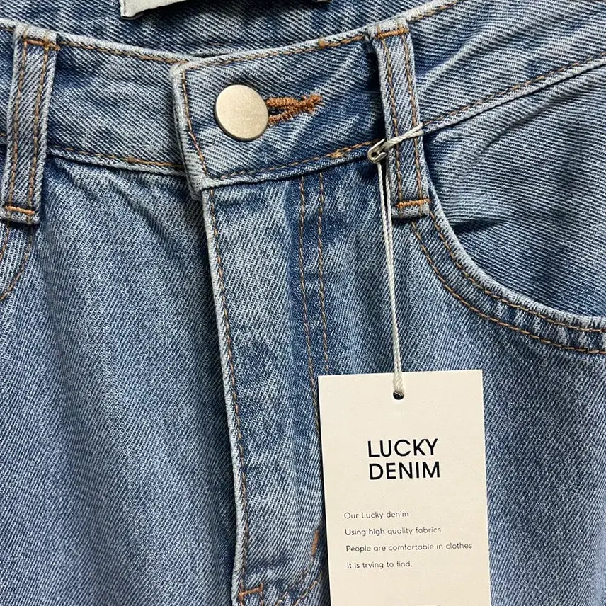 [SOLD OUT] 럭키쏭세미부츠컷데님(S)
