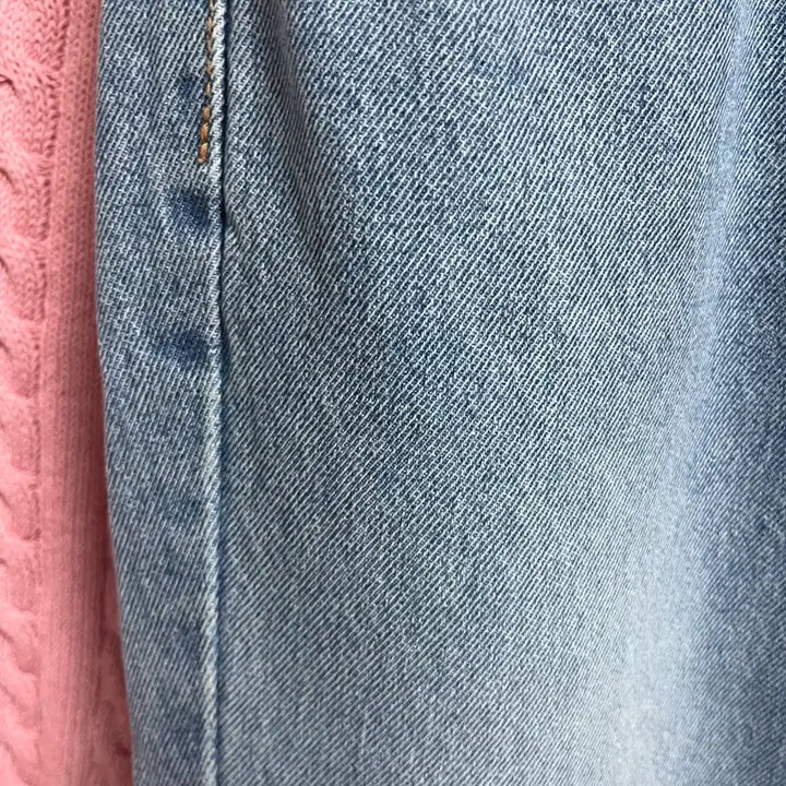 [SOLD OUT] 럭키쏭세미부츠컷데님(S)