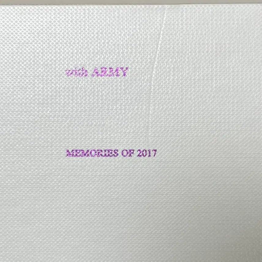 [SOLD OUT] 방탄소년단 메모리즈 2017 (포카 RM)