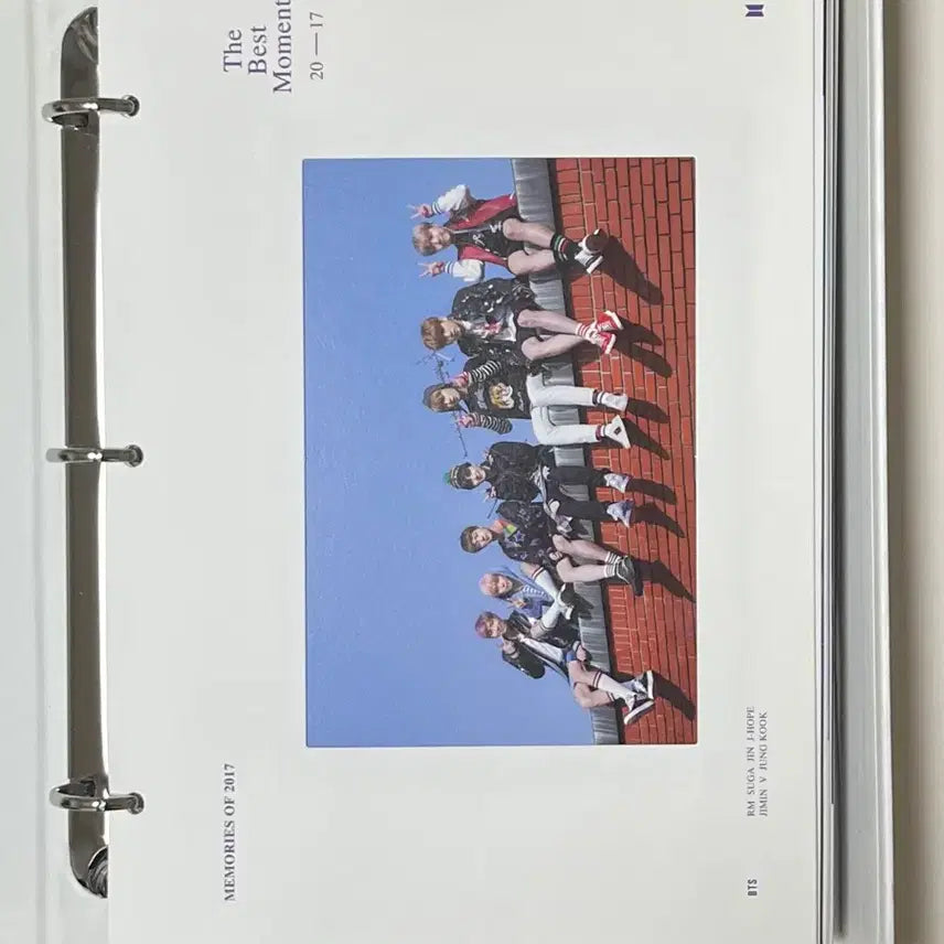 [SOLD OUT] 방탄소년단 메모리즈 2017 (포카 RM)