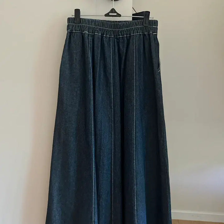 [BUNJANG] Denim Long Skirt / 청 데님 롱 스커트