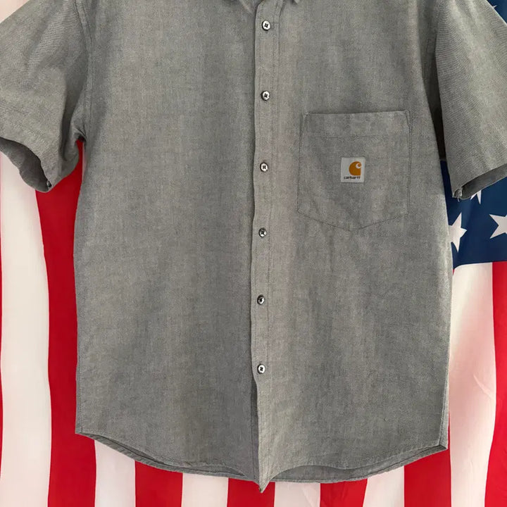 [BUNJANG] Carhartt Remake Short Sleeve Shirt / [M] 칼하트 carhartt 리메이크 반팔 셔츠 - 1
