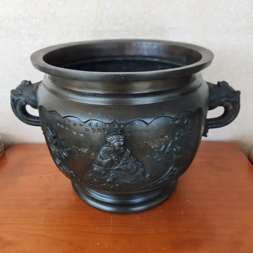 [BUNJANG] Antique Japanese Metal Brazier / 옛날 동화로
