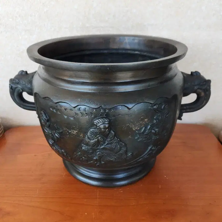 [BUNJANG] Antique Japanese Metal Brazier / 옛날 동화로