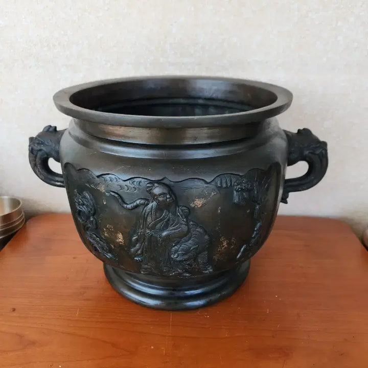 [BUNJANG] Antique Japanese Metal Brazier / 옛날 동화로