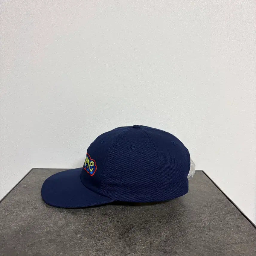 [BUNJANG] Supreme 6-Panel Gons Logo Cap Navy / (OS) 슈프림 6패널 볼캡 모자 곤즈 로고 네이비