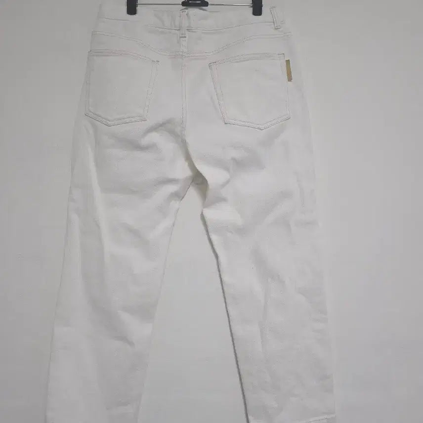 [SOLD OUT] 한섬 타임 화이트 데님 팬츠 일자핏 청바지 31인치