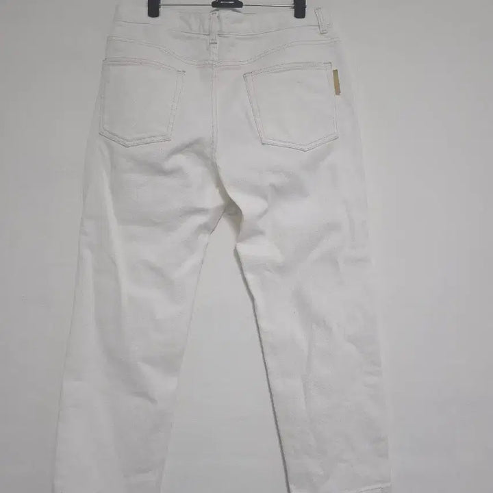 [SOLD OUT] 한섬 타임 화이트 데님 팬츠 일자핏 청바지 31인치