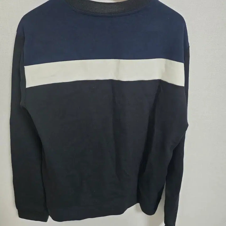 [BUNJANG] Sandro Paris Color Block Crewneck Sweatshirt / 산드로(Sandro) 파리 정품 배색 크루넥 맨투맨 (사이즈 M)