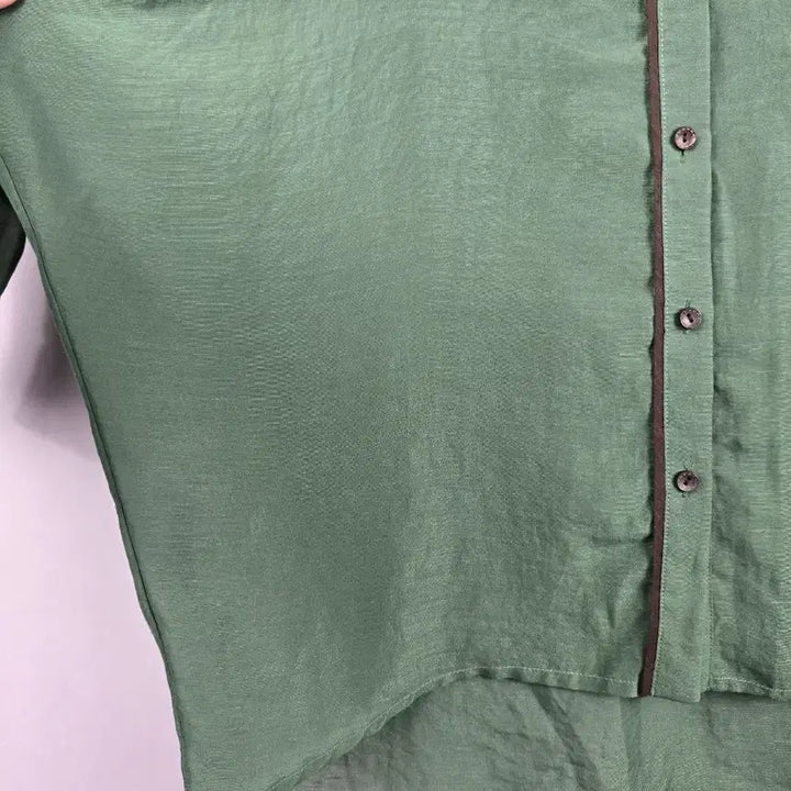 [SOLD OUT] [무료배송]도호 오버사이즈 돌먼 가오리 블라우스 그린