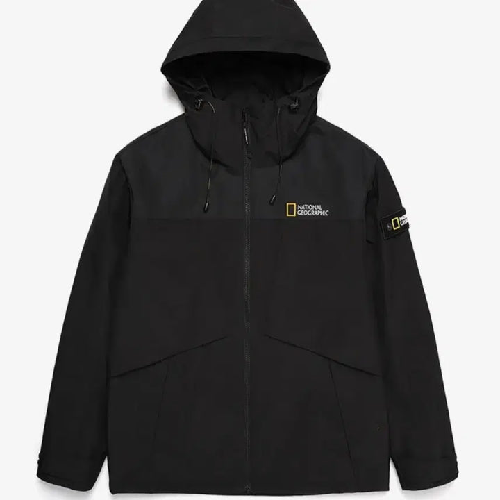 [BUNJANG] National Geographic Taslan Color Block Windbreaker Jacket / 내셔널지오그래픽 타슬란 배색 바람막이 점퍼, 윈드브레이커