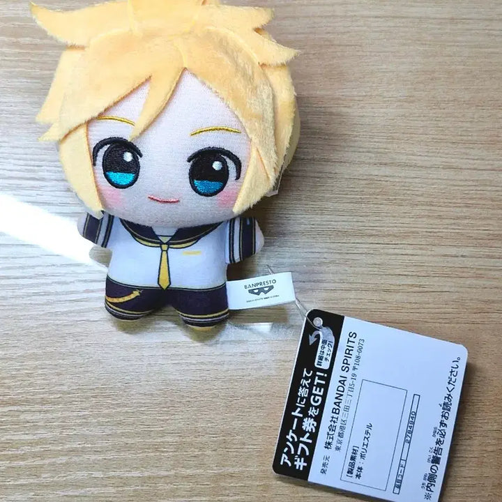 [SOLD OUT] 보컬로이드 보카로 카가미네 렌 치비누이 치비구루미 누이 인형