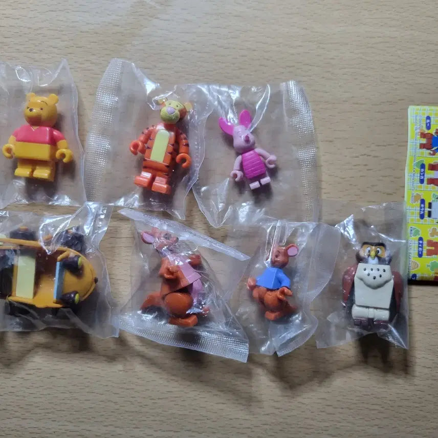 [BUNJANG] IVE Yujin Gachapon Winnie the Pooh Sealed Set / 유진 Yujin 가챠 곰돌이푸 미개봉 세트