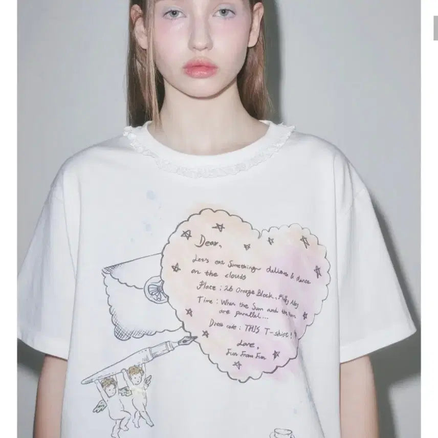 [BUNJANG] 새상품) 펀프롬펀 반팔티 LETTER PRINTING T-SHIRT / 오늘만) 펀프롬펀 반팔티 LETTER PRINTING T-SHIRT