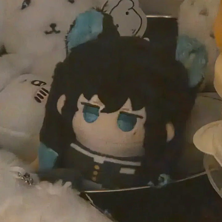 [BUNJANG] Demon Slayer Muichiro 10cm Plush Doll / 귀멸의칼날 토키토 무이치로 10깅 인형 비공굿