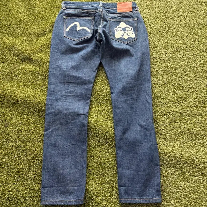 [BUNJANG] Evisu Japan Special Edition Seagull Print Denim Jeans / 일본 일판 에비수 데님진 청바지