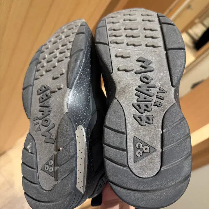 [BUNJANG] Nike ACG Air Mowabb Black Dark Grey Sneakers / 나이키 ACG 에어 모와브 블랙 다크그레이 /275