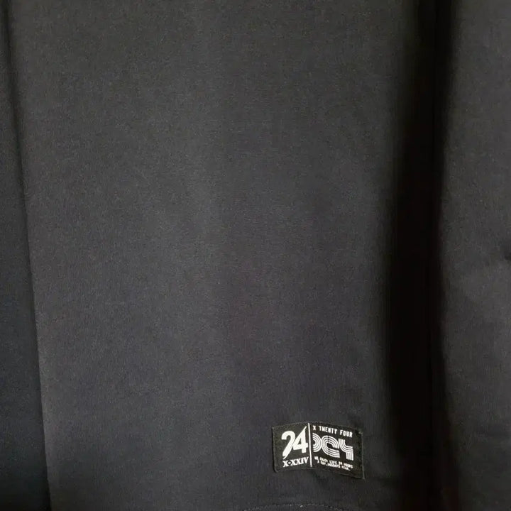[BUNJANG] X-XXIV Printed Mock Neck Short Sleeve T-Shirt / X-XXIV 프린팅 반목 반팔티셔츠