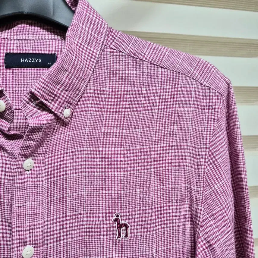 [BUNJANG] HAZZYS Checkered Shirt 95 / 택포)HAZZYS 헤지스 체크 셔츠 95