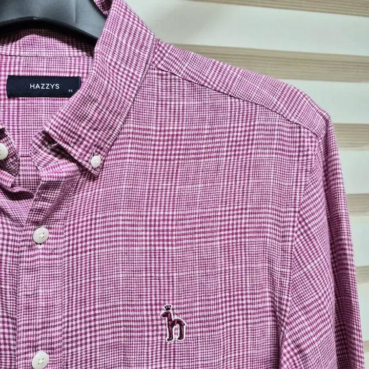 [BUNJANG] HAZZYS Checkered Shirt 95 / 택포)HAZZYS 헤지스 체크 셔츠 95