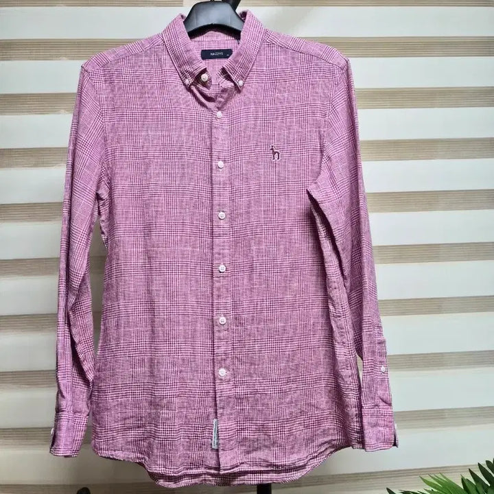 [BUNJANG] HAZZYS Checkered Shirt 95 / 택포)HAZZYS 헤지스 체크 셔츠 95