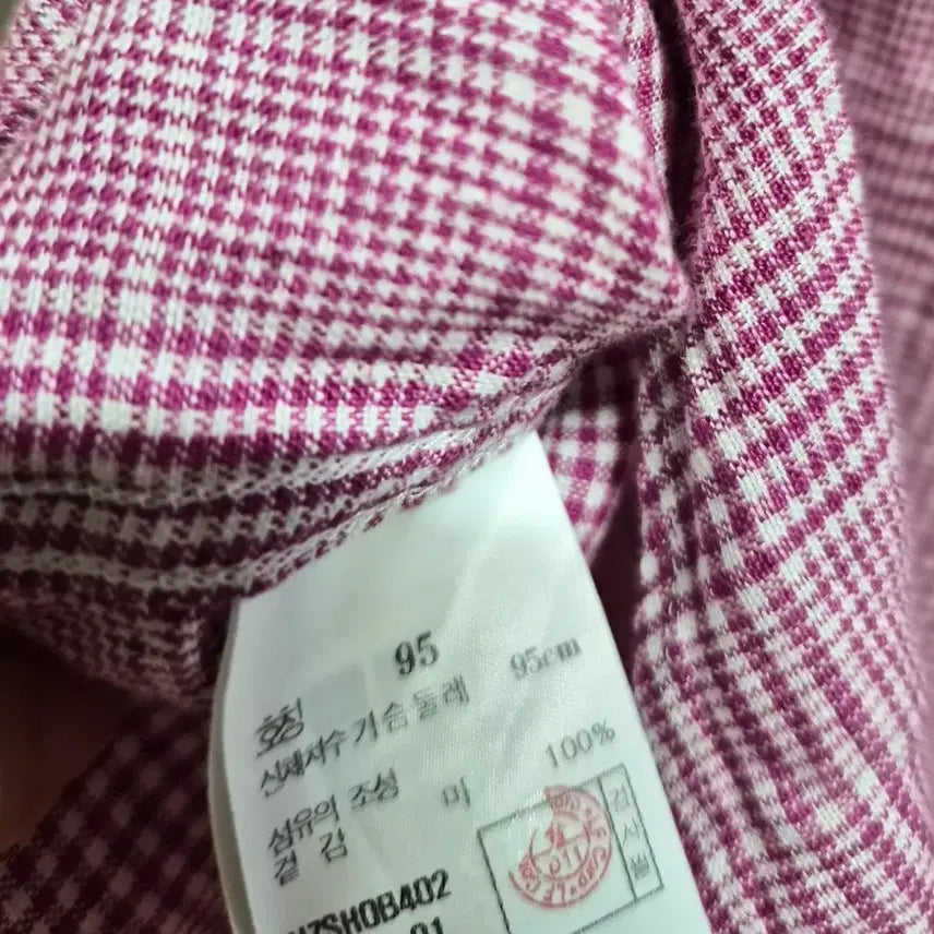 [BUNJANG] HAZZYS Checkered Shirt 95 / 택포)HAZZYS 헤지스 체크 셔츠 95