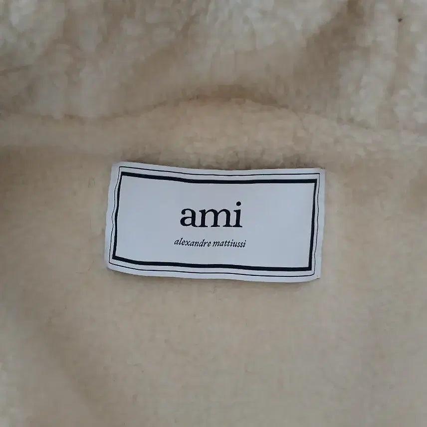 [BUNJANG] Ami Shearling Coat L / 아미 ami 양털 코트 L(105)