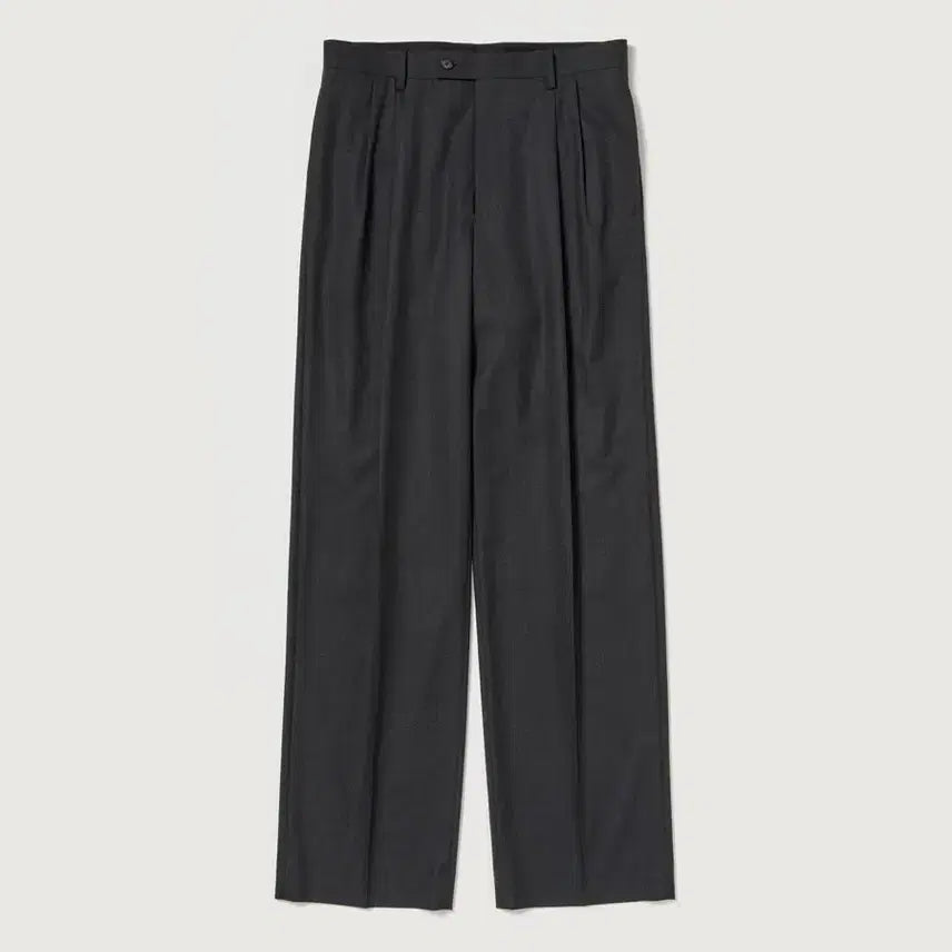 [BUNJANG] Our Legacy Tropical Wool Two-Tuck Slacks Charcoal 3 / 오라리 울트라 파인 트로피컬 울 투 턱 슬랙스 차콜 3